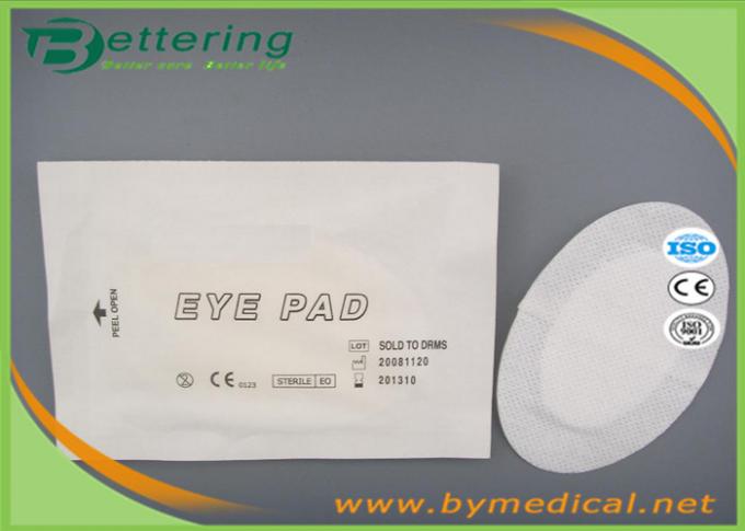 Cojín adhesivo elástico no tejido del ojo, remiendo ortóptico estéril del ojo del Eyeshade disponible