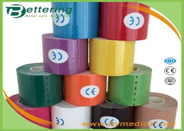 Cotton Elastic Kinesiology Physio therapy Tape Sports Muscle Tape Coloured Multipurpose
