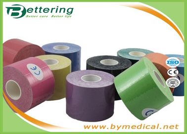 Cotton Elastic Kinesiology Physio therapy Tape Sports Muscle Tape Coloured Multipurpose