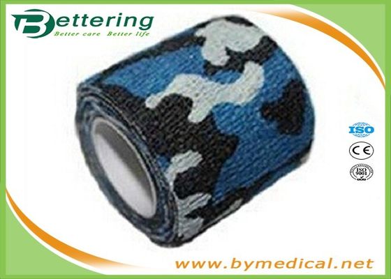 Camouflage Non Woven Self Adhesive Elastic Bandage For Army Camping Hunting