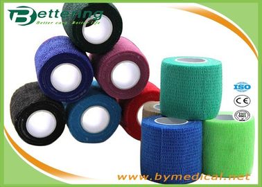 Protección impermeable colorida auta-adhesivo de la cinta adhesiva elástico respirable del vendaje