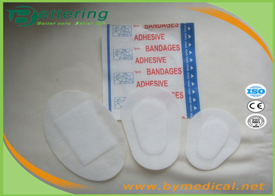 Orthoptic Nonwoven Elastic Adhesive Eye Pad Medical Hypoallergenic 3 Different Shape