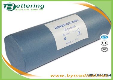 Rollo de lana de algodón absorbente quirúrgico de alta calidad para uso médico, 50G~1000G, Normas BP