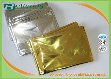 First Aid Mylar Emergency Blanket , Heavy Duty Space Blanket For Outdoor Adventure