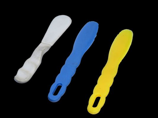 Multi Color Plastic Dental Spatula , Dental Mixing Spatula Knife Three Style Available