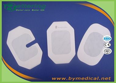Paper frame shape Polyurethane Film Dressing , Wound IV dressing Transparent